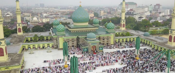 Obyek Wisata Bersejarah Masjid An-Nur di Pekanbaru