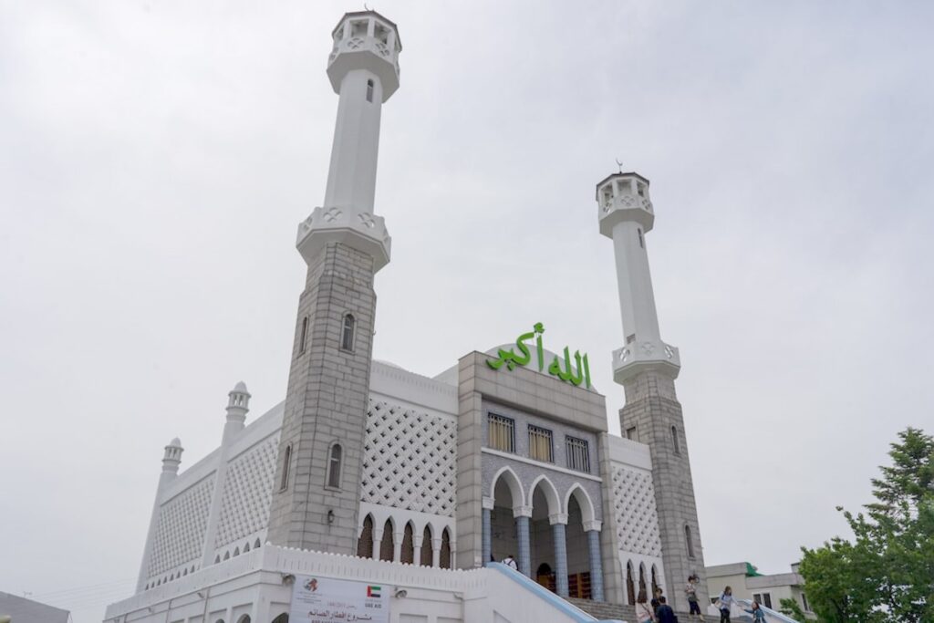 masjid besar dan kubah megah di korea seatan
